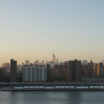 View of Manhattan includes the Empire State Building